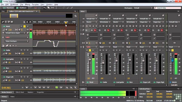 Adobe Audition CS6 V5 Free Download
