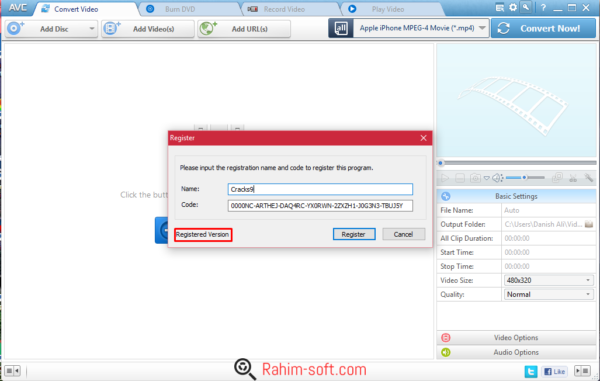 Any Video Converter Ultimate 6.0.6 Portable Free Download