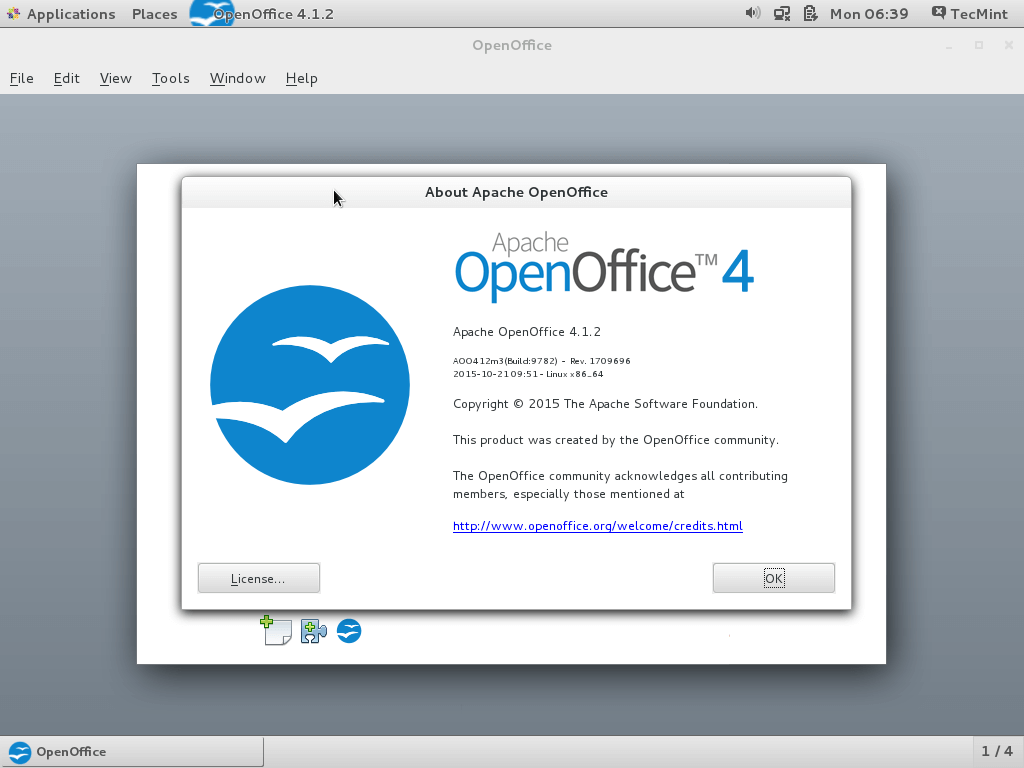 Apache OpenOffice 4.1.2 Free Download