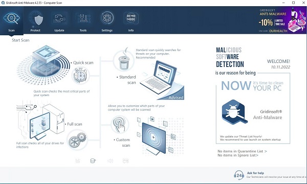 GridinSoft Anti-Malware 4.2.54.5598 Free Download