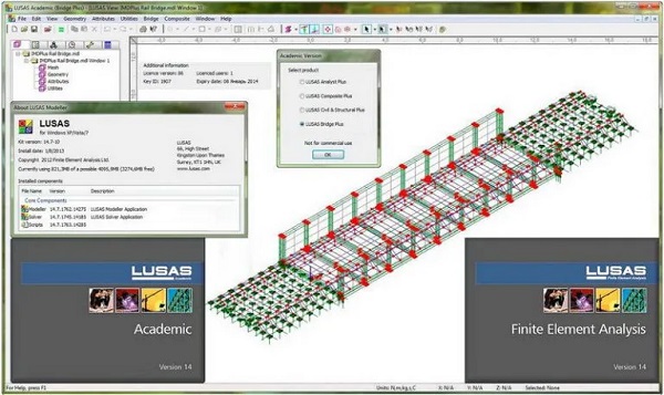 LUSAS Academic 19.0-2c1 Free Download
