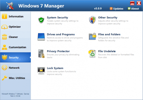 Windows 7 Manager 4.1.3 Final Portable Free Download