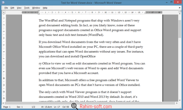 Microsoft Office Word Viewer Free Download