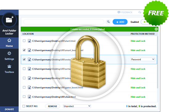 Anvi Folder Locker Software Free Download