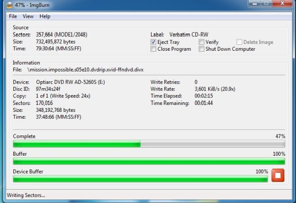 ImgBurn 2.5.8.0 Free Download