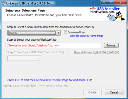 Universal USB Installer 1.9.6.8 Free Download