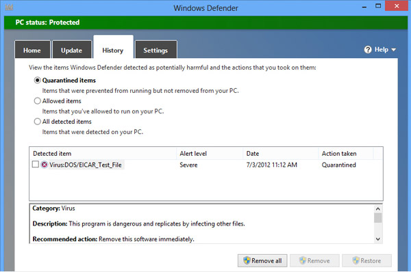 Microsoft Windows Defender Free Download