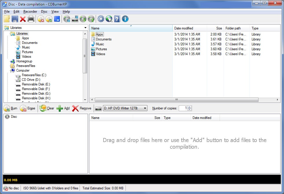 CDBurnerXP Pro Portable Free Download