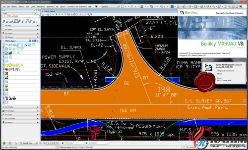 Bentley MXROAD V8i Free Download