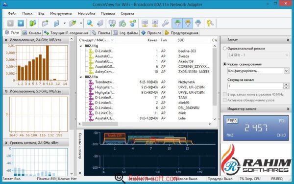 CommView for WiFi 7.1.841 Free Download