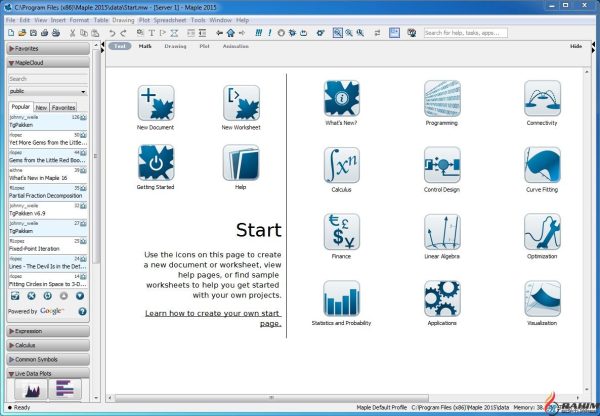Maplesoft Maple 2015 Free Download