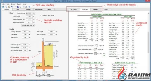 ASDIP Structural Retain 3 Free Download