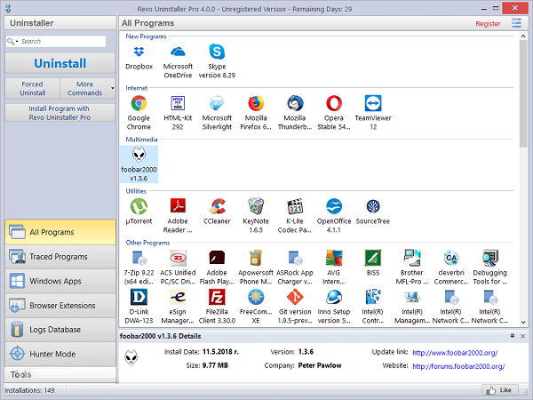 Download Revo Uninstaller Pro 5.1 Portable