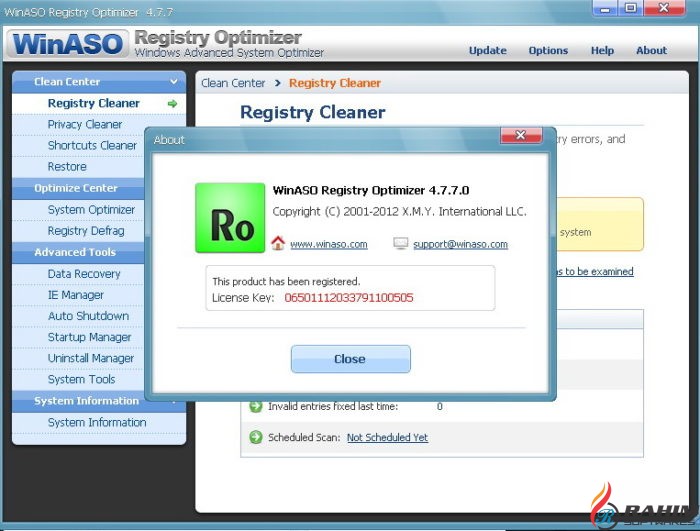 WinASO Registry Optimizer Free Download