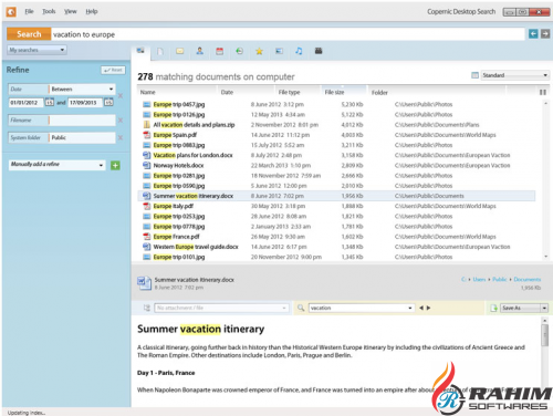 Copernic Desktop Search 4 Free Download