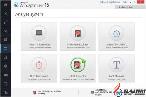 Ashampoo WinOptimizer 15 DC 2017 Portable Free Download