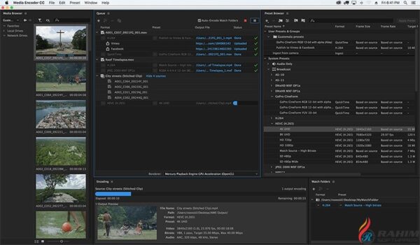 Adobe Media Encoder CC 2018 Free Download