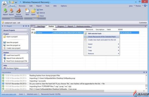 Wireless Password Recovery Pro 3.9.0 Free Download