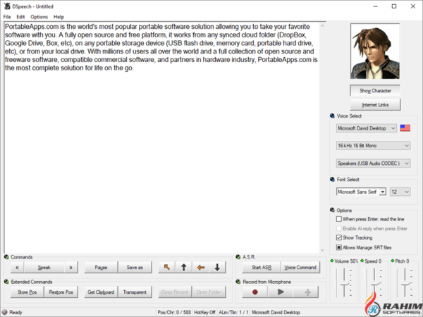 DSpeech Portable Free Download