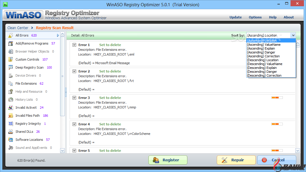 WinASO Registry Optimizer 5.4.0.1 Portable Free Download