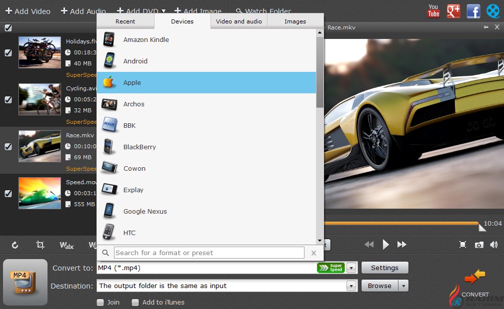 Movavi Video Converter 7.3 Mac Free Download