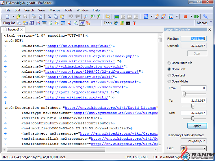 EmEditor Pro 17.2.0 Portable Free Download