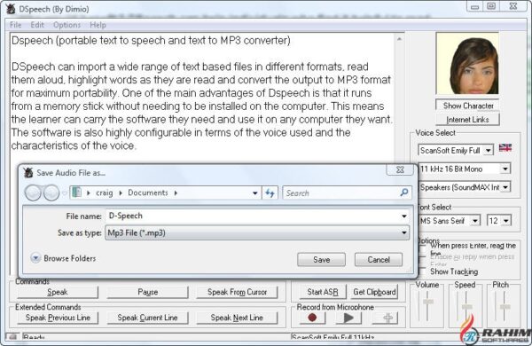 DSpeech Portable Free Download