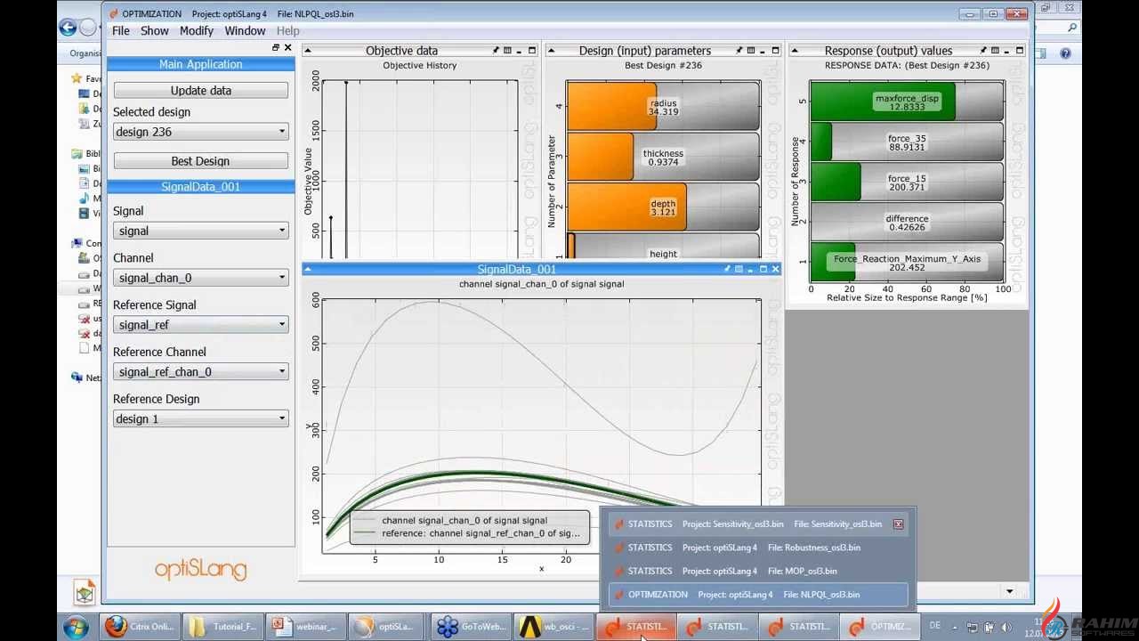 ANSYS OptiSLang 6.2.0 Free Download