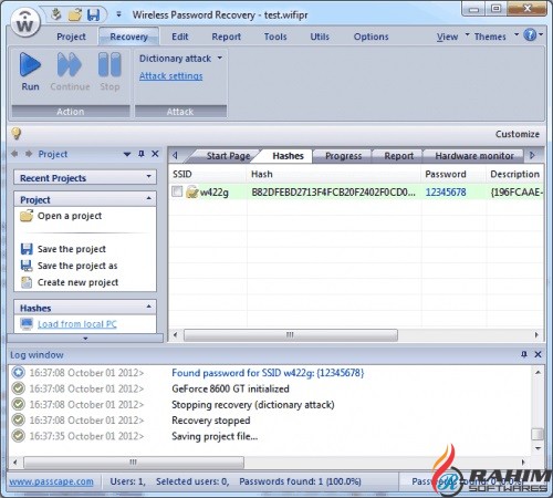 Wireless Password Recovery Pro 3.9.0 Free Download