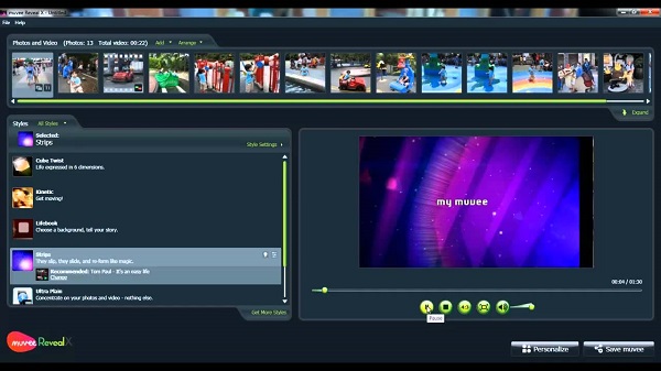 Muvee Reveal 13.0.0.29340.3157