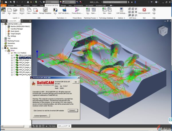 InventorCAM 2017 SP1 HF2 English for Autodesk Inventor Download