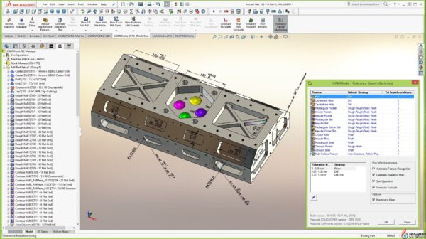 CAMWorks 2018 For SolidWorks 2018 Free Download