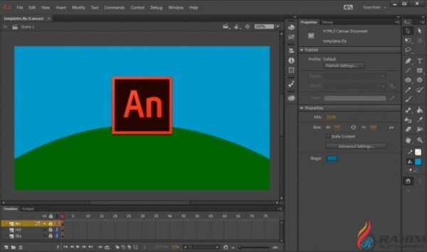 Adobe Animate CC 2018 Portable Free Download