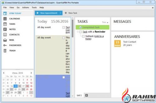 EssentialPIM Pro 7.54 Free Download