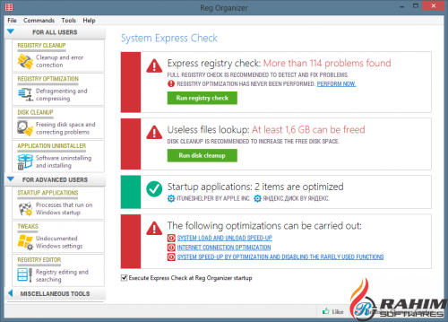 Reg Organizer 8.02 Portable Free Download