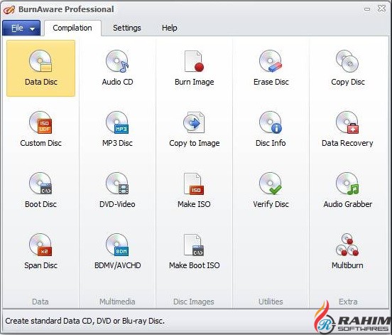 BurnAware Professional 10.7 Free Download