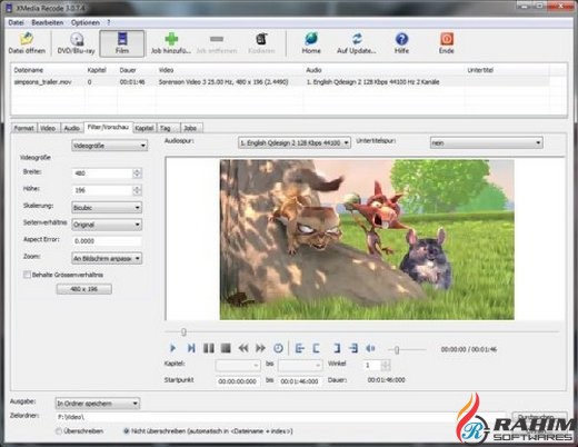 XMedia Recode 3.3.7.9 Portable Free Download