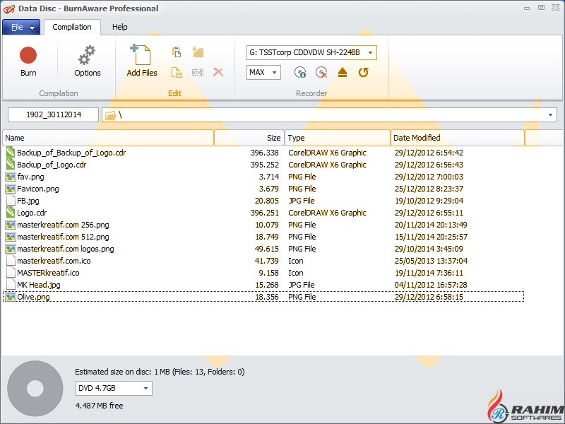 BurnAware Professional 10.7 Portable Free Download