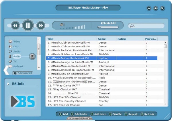BSPlayer PRO 2.78.1094 for PC