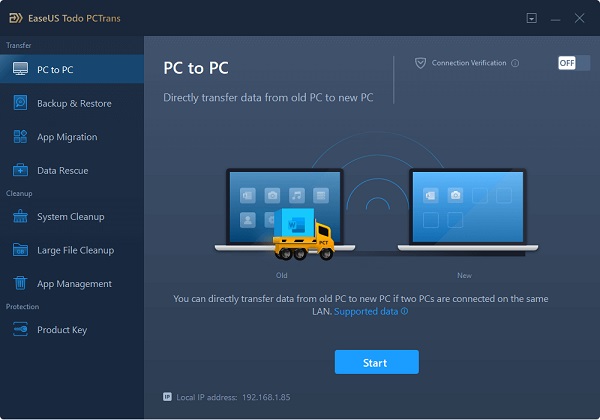 Download EaseUS Todo PCTrans Technician 13.11