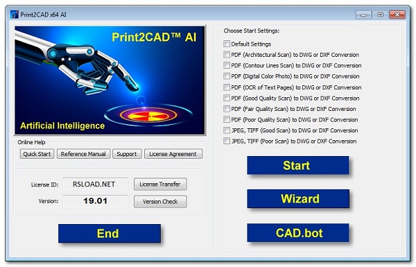 Print2CAD 2024 AI 24.16a Portable
