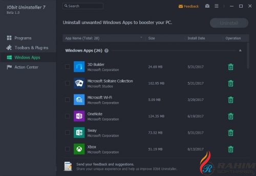 IObit Uninstaller Pro 7.2 Free Download