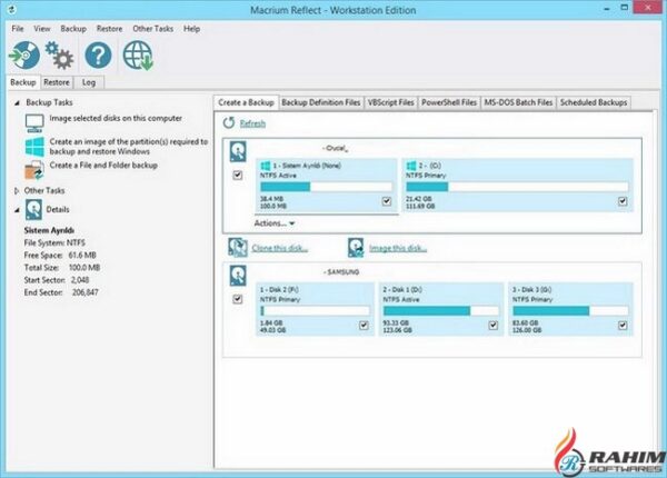 Macrium Reflect Workstation 7.1 Free Download