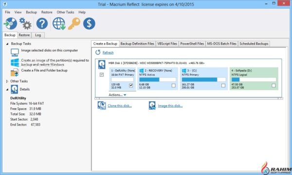Macrium Reflect Workstation 7.1 Free Download