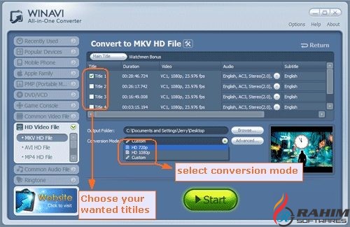 WinAVI Video Converter 11.6 Portable Free Download