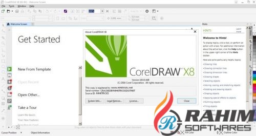  CorelDRAW X8 Portable Full Version