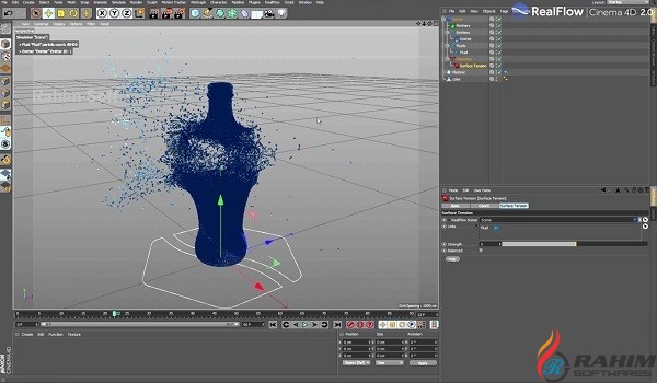 RealFlow Cinema 4D 2.0.1 For Mac free Download