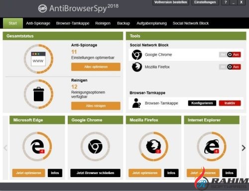 AntiBrowserSpy Pro 2018 Free Download