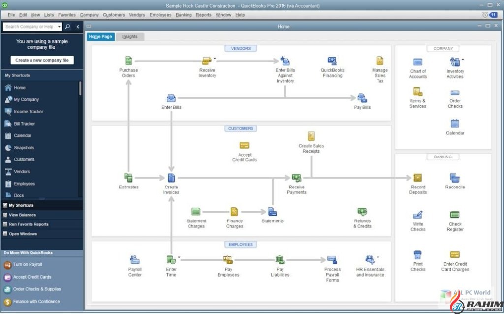 Intuit QuickBooks Desktop Pro 2016 Free Download