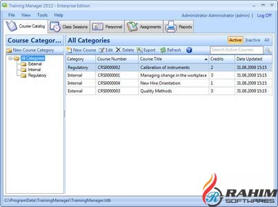 Training Manager 2018 Enterprise Edition Free Download